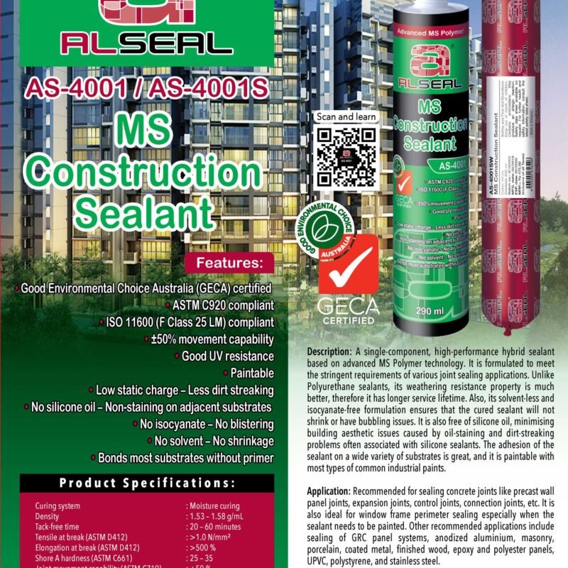 MS Polymer Sealant/Adhesive