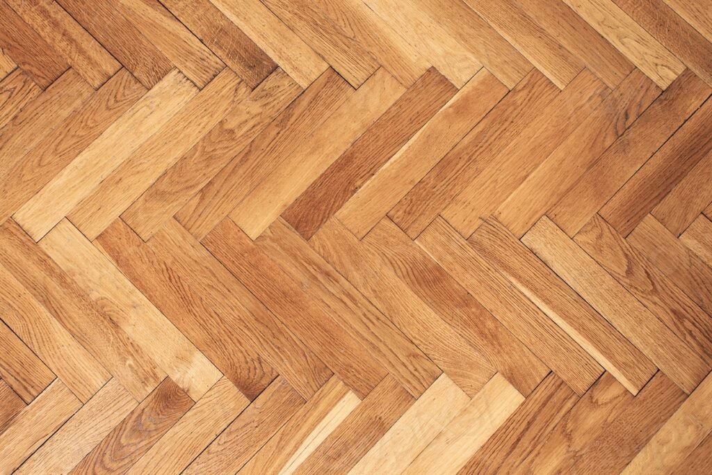 Zigzag wood floor texture background