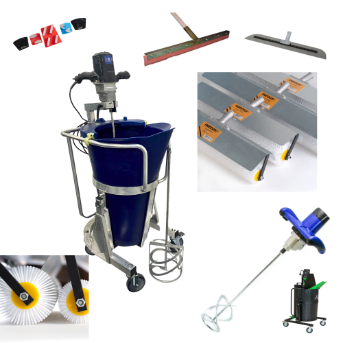 Concrete preparation tools