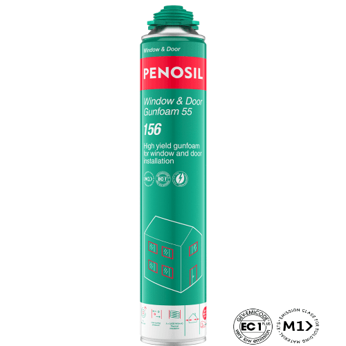 PENOSIL Window & Door Gunfoam 55 156 high yield gunfoam for window and door installation.